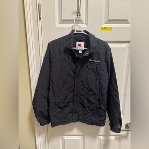 Youth Boys Champion Fleece Lined Snap Button Down Jacket
